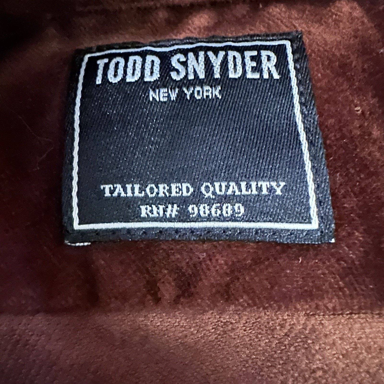 Other Todd Snyder Velvet Shirt Men’s Medium Brown Chest Pockets Size US M / EU 48-50 / 2 - 6 Thumbnail