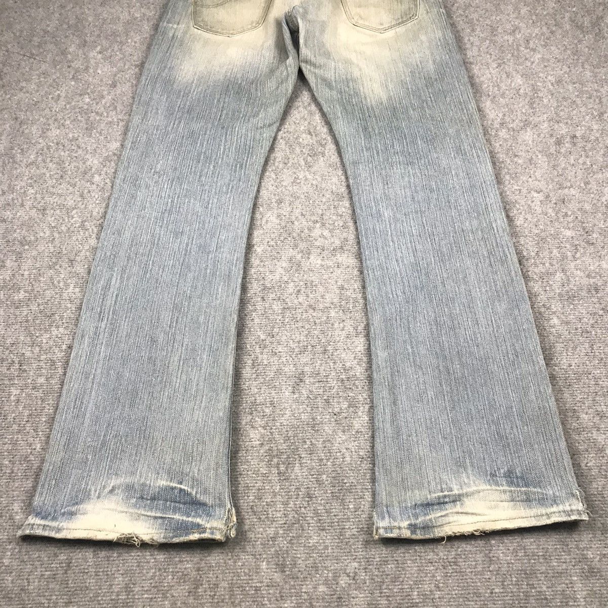 Japanese Brand × Lee FLARE JEANS⚡️LEE LIGHT WASH BLUE FADED DENIM PANTS Size US 30 / EU 46 - 12 Thumbnail