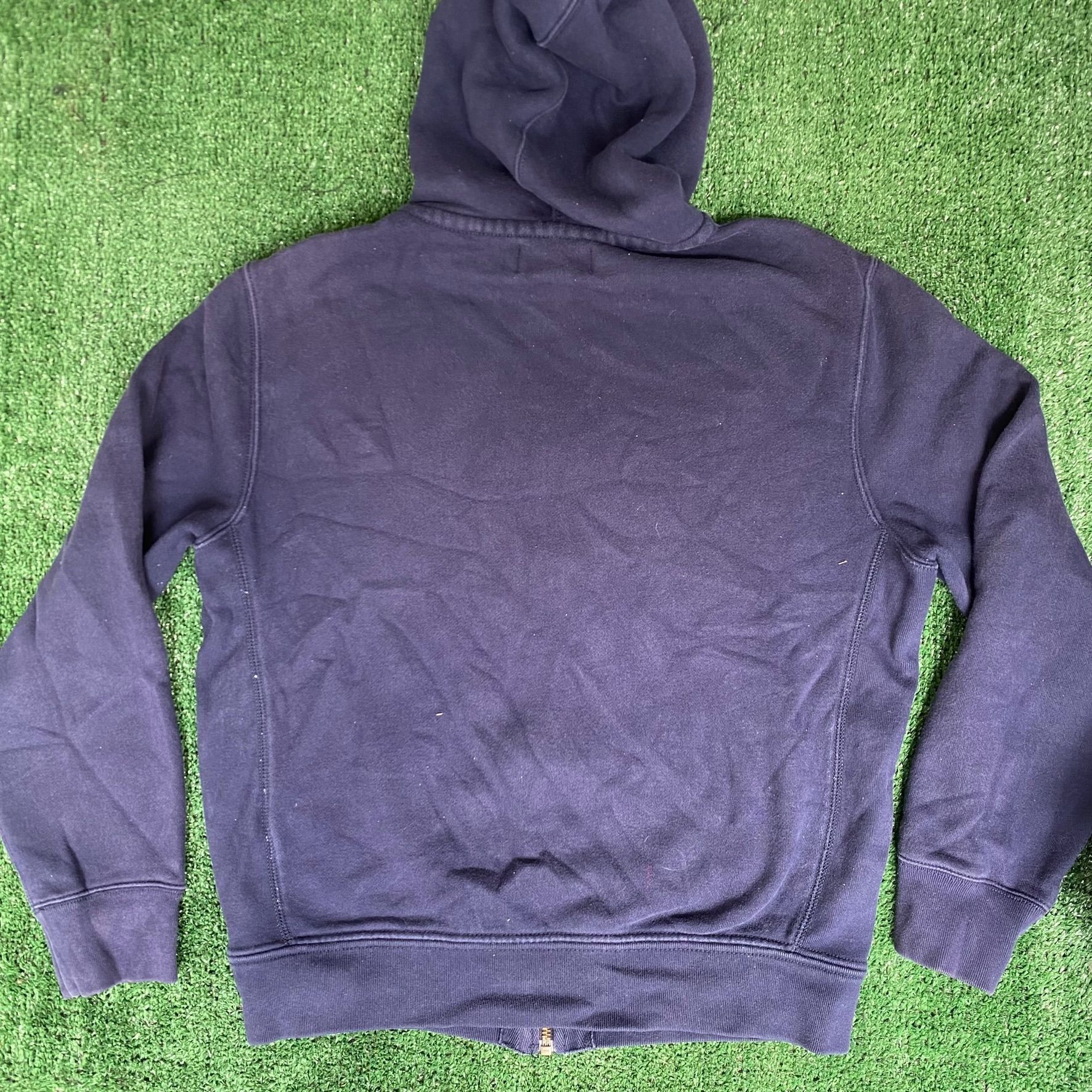 Polo Ralph Lauren Vintage Y2K Ralph Lauren Zip Hoodie Navy Blue Logo Sweatshir Size US L / EU 52-54 / 3 - 5 Thumbnail