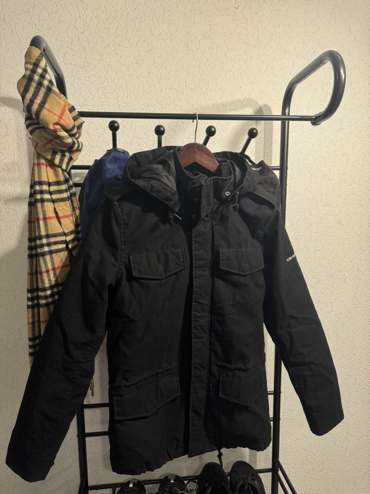 Carhartt Carhartt W’Hickman Coat Parka In Black Size M / US 6-8 / IT 42-44 - 4 Thumbnail