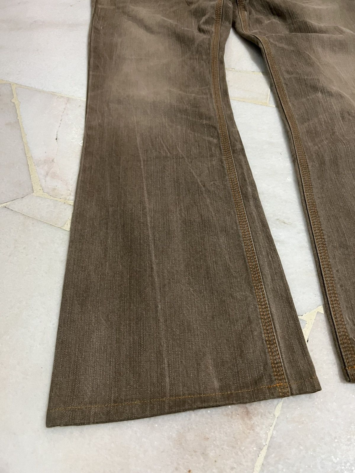 Edwin FLARE 90s EDWIN EXCLUSIVE VINTAGE XV CLAW JEAN Size US 33 - 4 Thumbnail