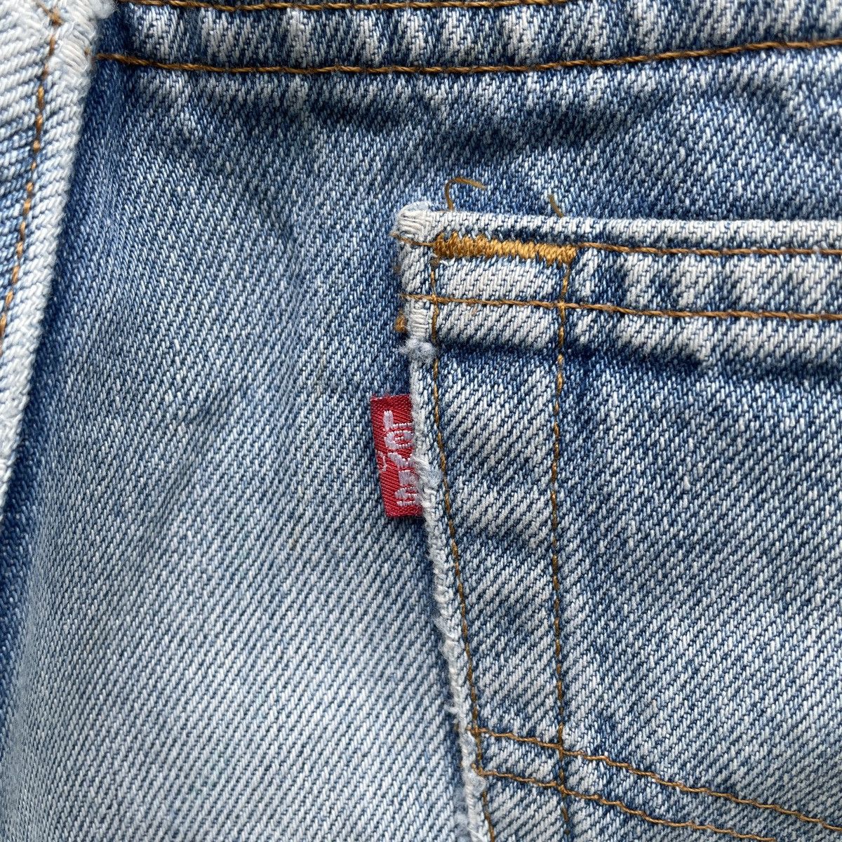 Jean × Levi's × Vintage 90s Vintage Levi’s 501 Faded Made In USA Jeans Pants Denim Size US 33 - 10 Thumbnail