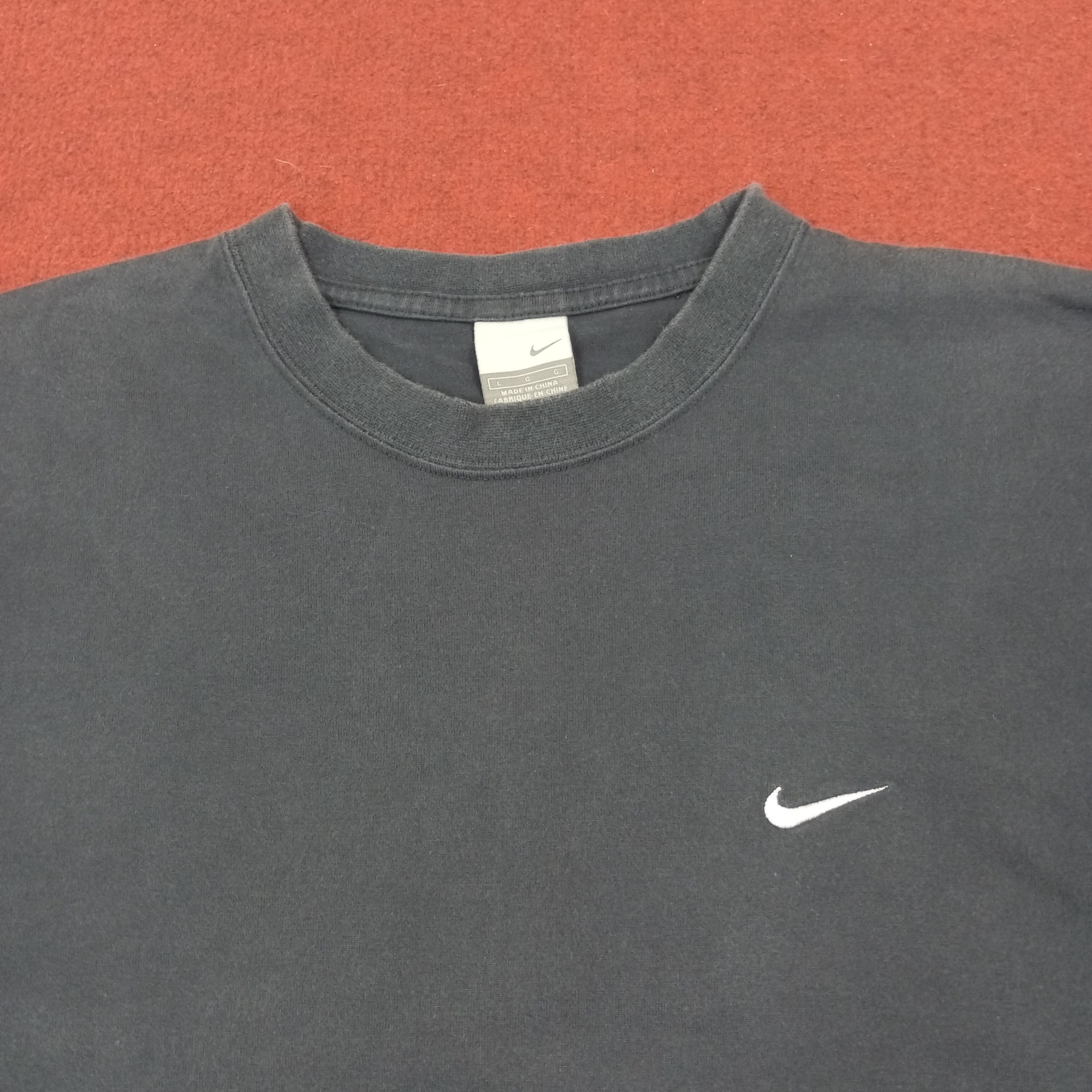 Nike × Vintage Nike Long Sleeve Tshirt Logo Swoosh Design Size US M / EU 48-50 / 2 - 2 Thumbnail