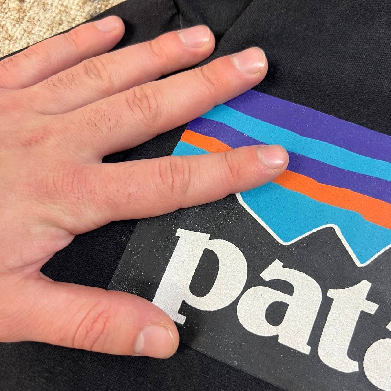 Patagonia Patagonia Big Logo Vintage T-Shirt Streetwear Style 1TS17 Size US S / EU 44-46 / 1 - 5 Thumbnail