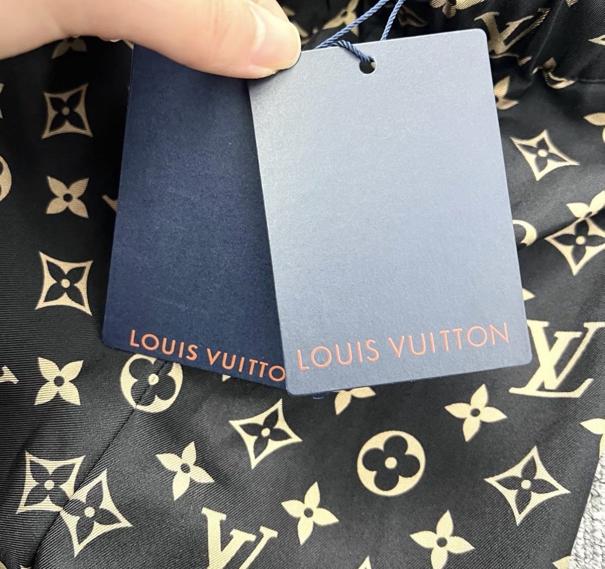 Louis Vuitton LOUIS VUITTON monogram full print twill silk shorts K12 Size 25" / US 0 / IT 36 - 6 Thumbnail