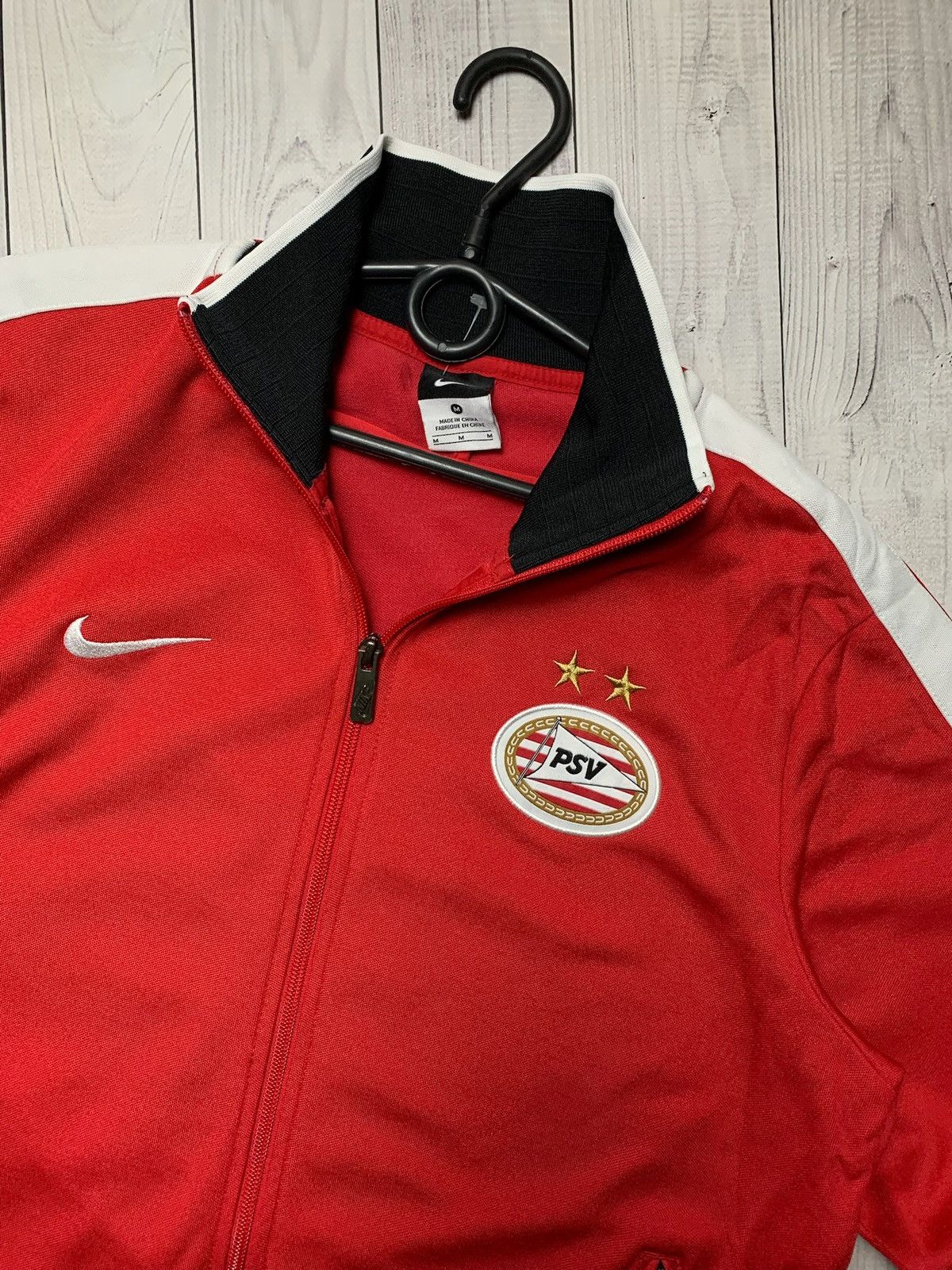 Nike × Vintage Vintage Nike PSV soccer track jacket size M Size US M / EU 48-50 / 2 - 3 Thumbnail