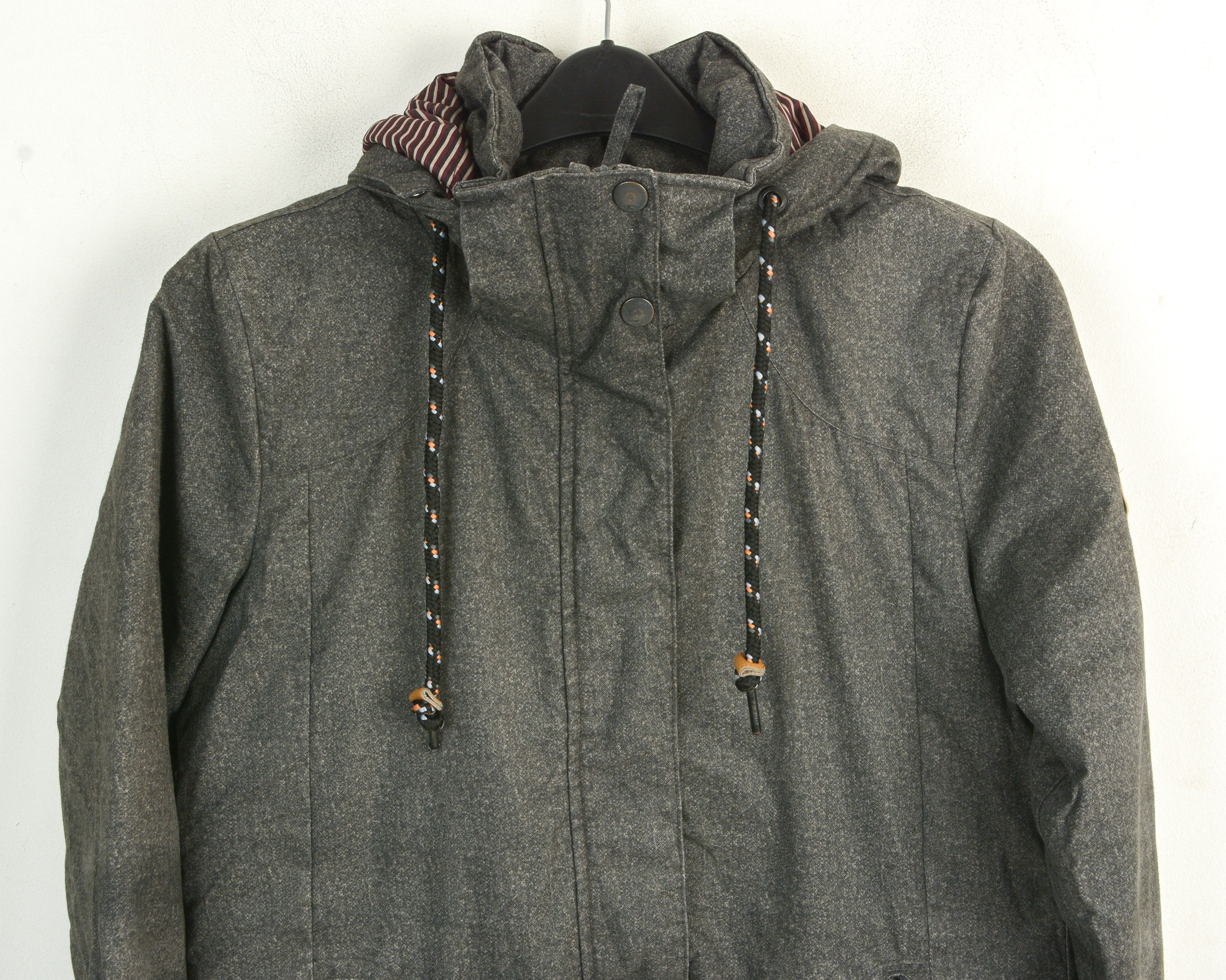 O'Neill Parka Womens L Jacket Coat Hooded Grey Ski Winter Snow Size L / US 10 / IT 46 - 2 Thumbnail