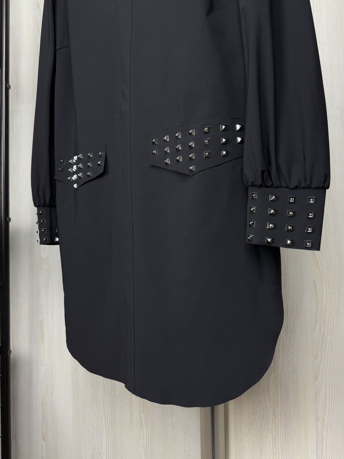 Chiara Boni Chiara Boni La Petite Robe Black LongSleeve Above Knee Dress Size M / US 6-8 / IT 42-44 - 4 Thumbnail