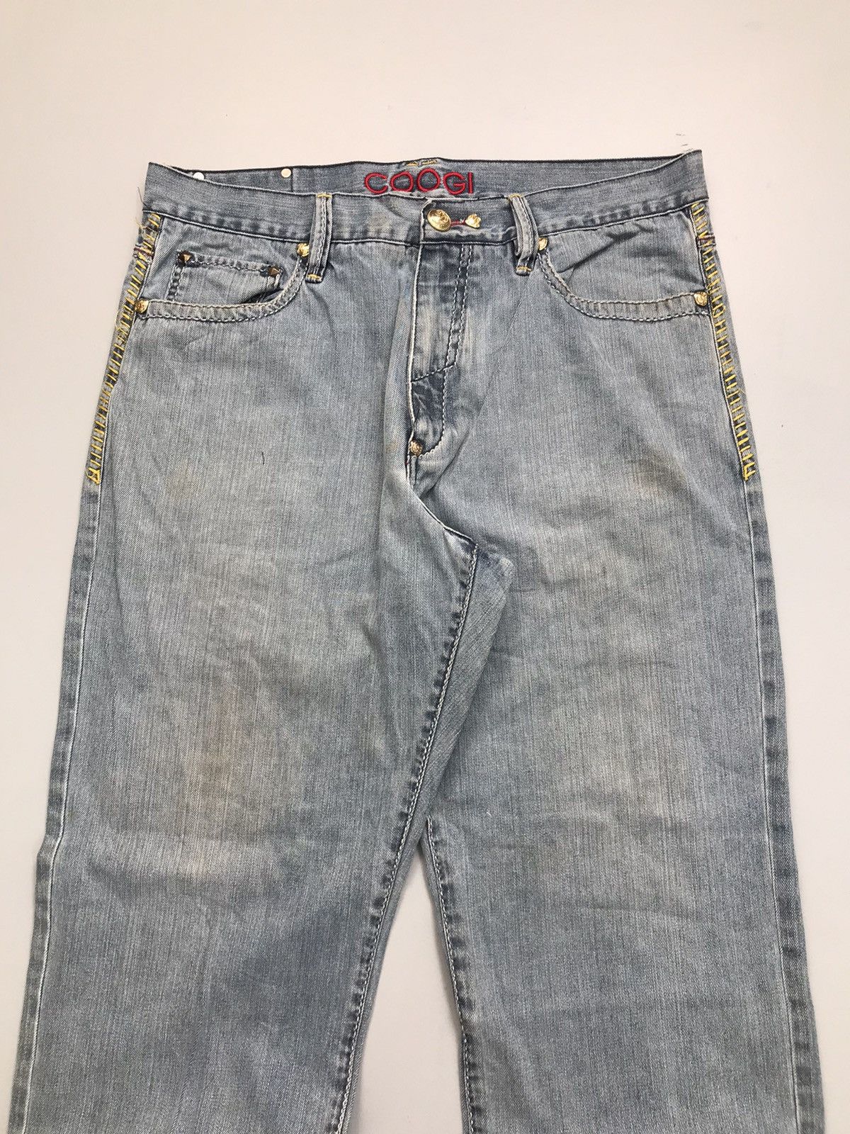 Coogi Vintage Coogi crazy patterns embroidered denim pant Size US 38 / EU 54 - 5 Thumbnail