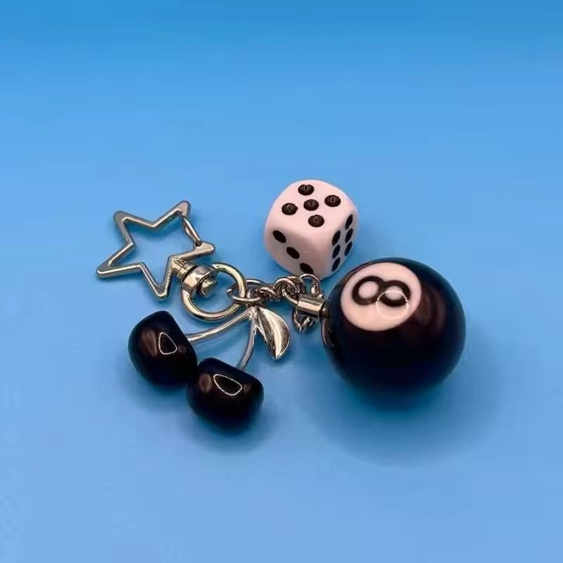Vintage 8ball snooker Keychain Size ONE SIZE - 1 Thumbnail
