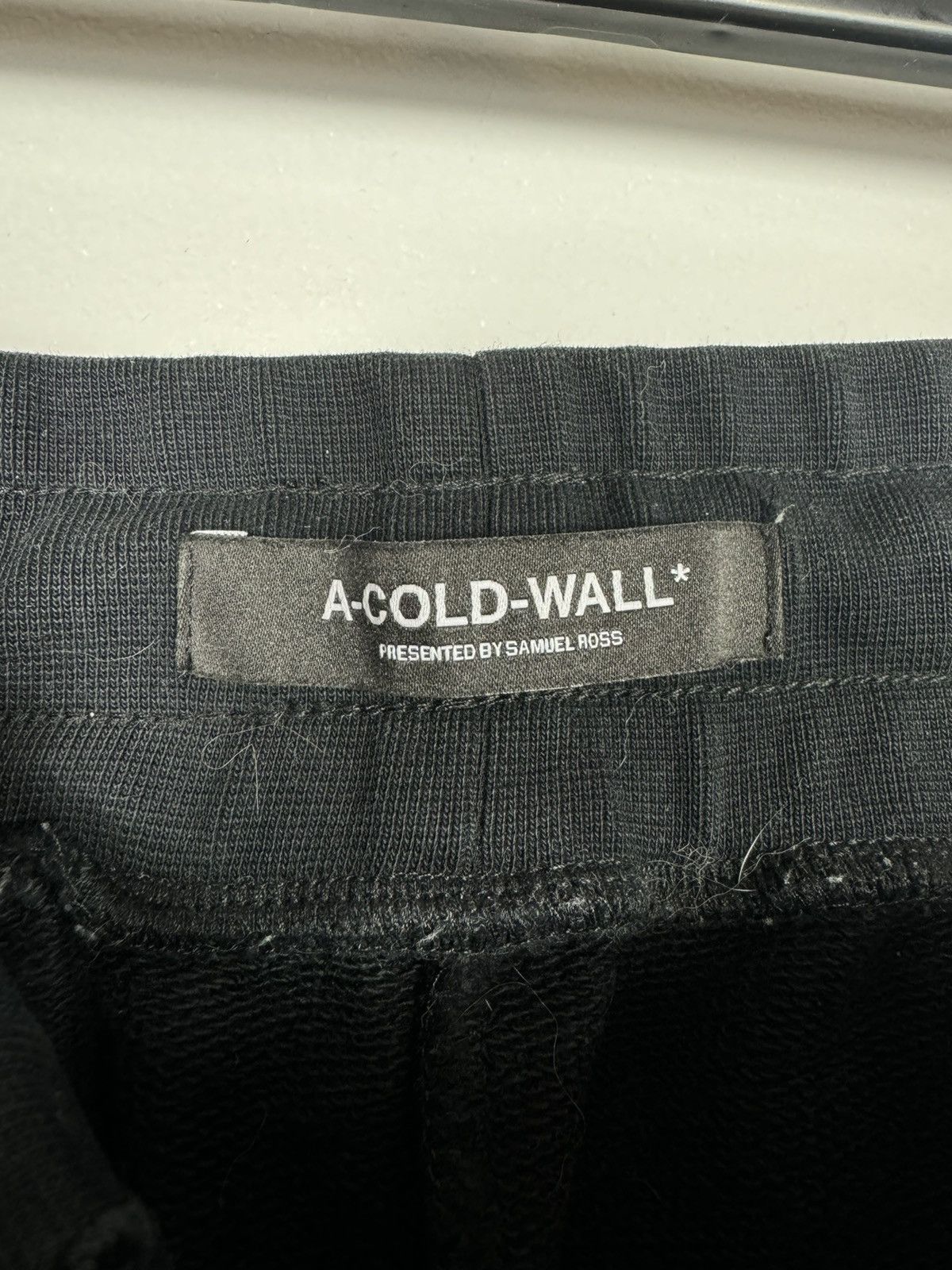 A-COLD-WALL* A-COLD-WALL* BLACK LOGO EMBROIDERY LOUNGE PANTS Size US 34 / EU 50 - 10 Thumbnail