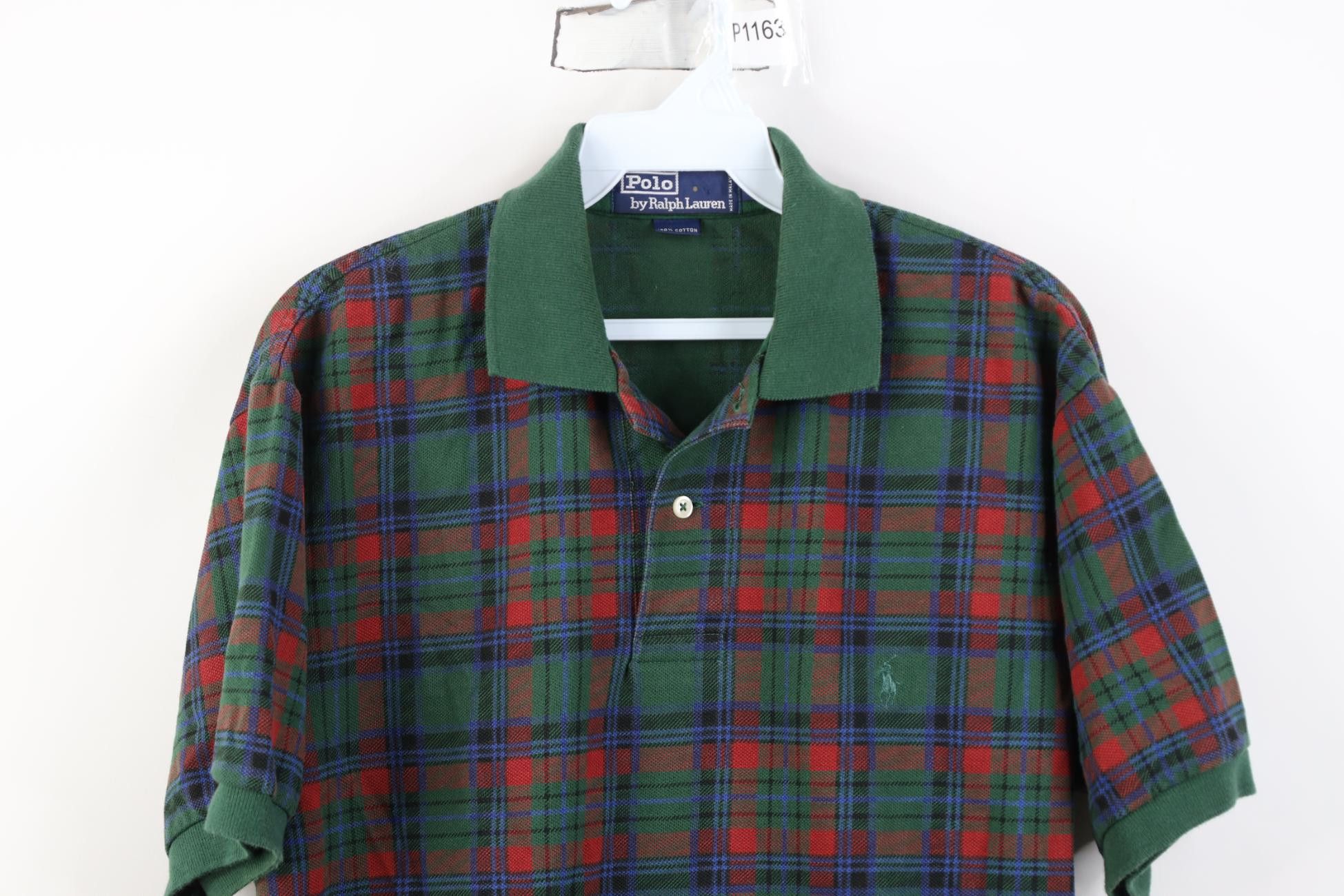 Polo Ralph Lauren Vintage 80s 90s Ralph Lauren Collared Polo Shirt Cotton Size US M / EU 48-50 / 2 - 2 Thumbnail
