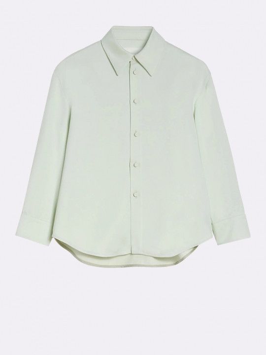 Jil Sander o1loc1c0426 Long Sleeved Shirt in Green Size S / US 4 / IT 40 - 1 Thumbnail