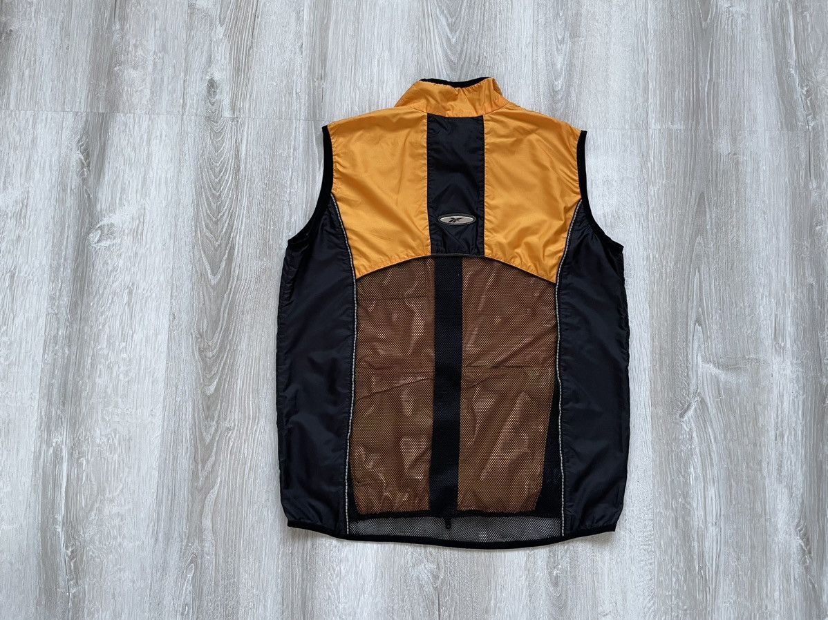 Reebok × Vintage 90s Vintage Reebok Vest Light UV Indigator Full Zip Size US L / EU 52-54 / 3 - 7 Thumbnail