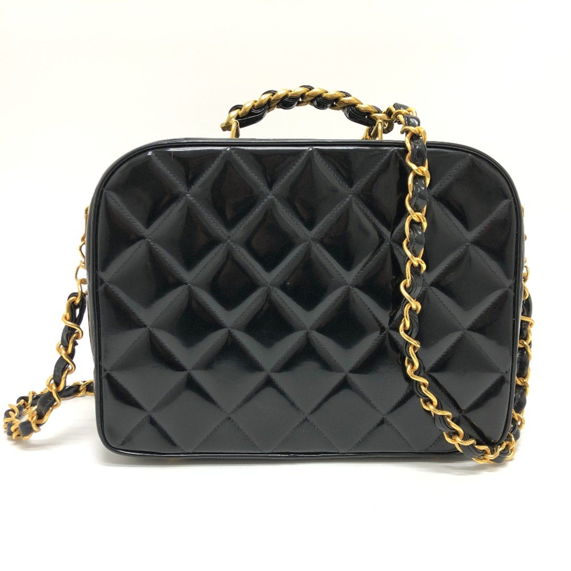Chanel Chanel Matelasse 2WAY Bag Shoulder Crossbody Hand Bag Black GoldHardware Size ONE SIZE - 1 Thumbnail
