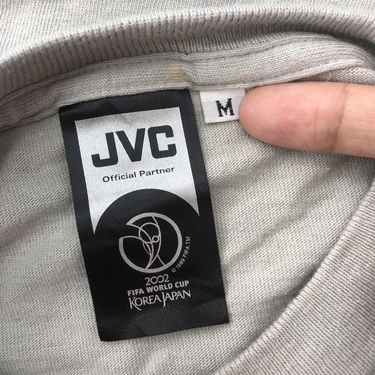 Vintage Vintage 2002 FIFA WORLD CUP Japan JVC Sponsor Tee Shirt Top Size US M / EU 48-50 / 2 - 5 Thumbnail