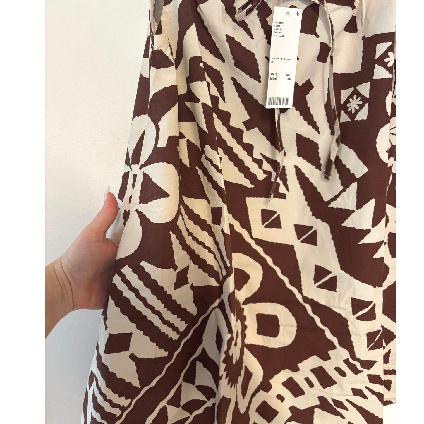 Bdg NWT BDG Eva Tie-Front Ruched Strap Trapeze Mini Dress Size M Size M / US 6-8 / IT 42-44 - 9 Thumbnail