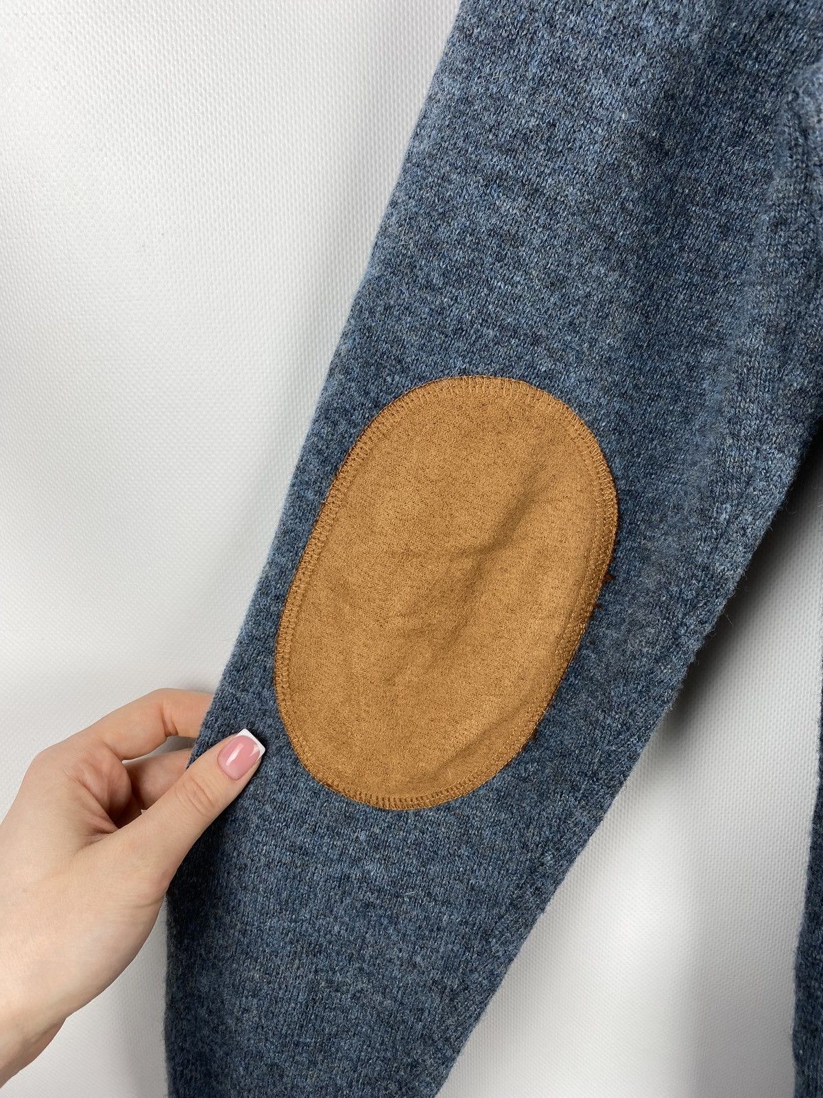 Samsoe Samsoe Samsoe Samsoe men’s wool elbow patches sweater pullover Size US XL / EU 56 / 4 - 19 Thumbnail