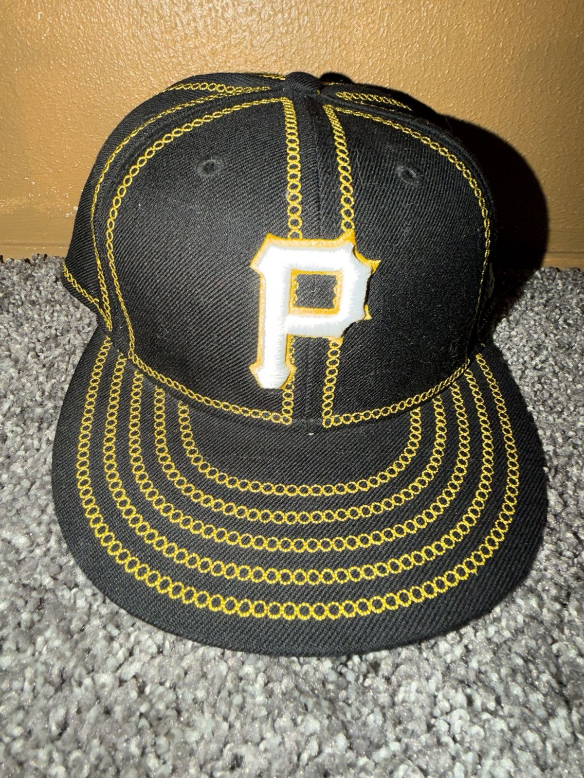 New Era New Era MLB Pittsburgh Pirates Fitted Hat Cap Size 7,1/8 Size 28 - 21 Thumbnail