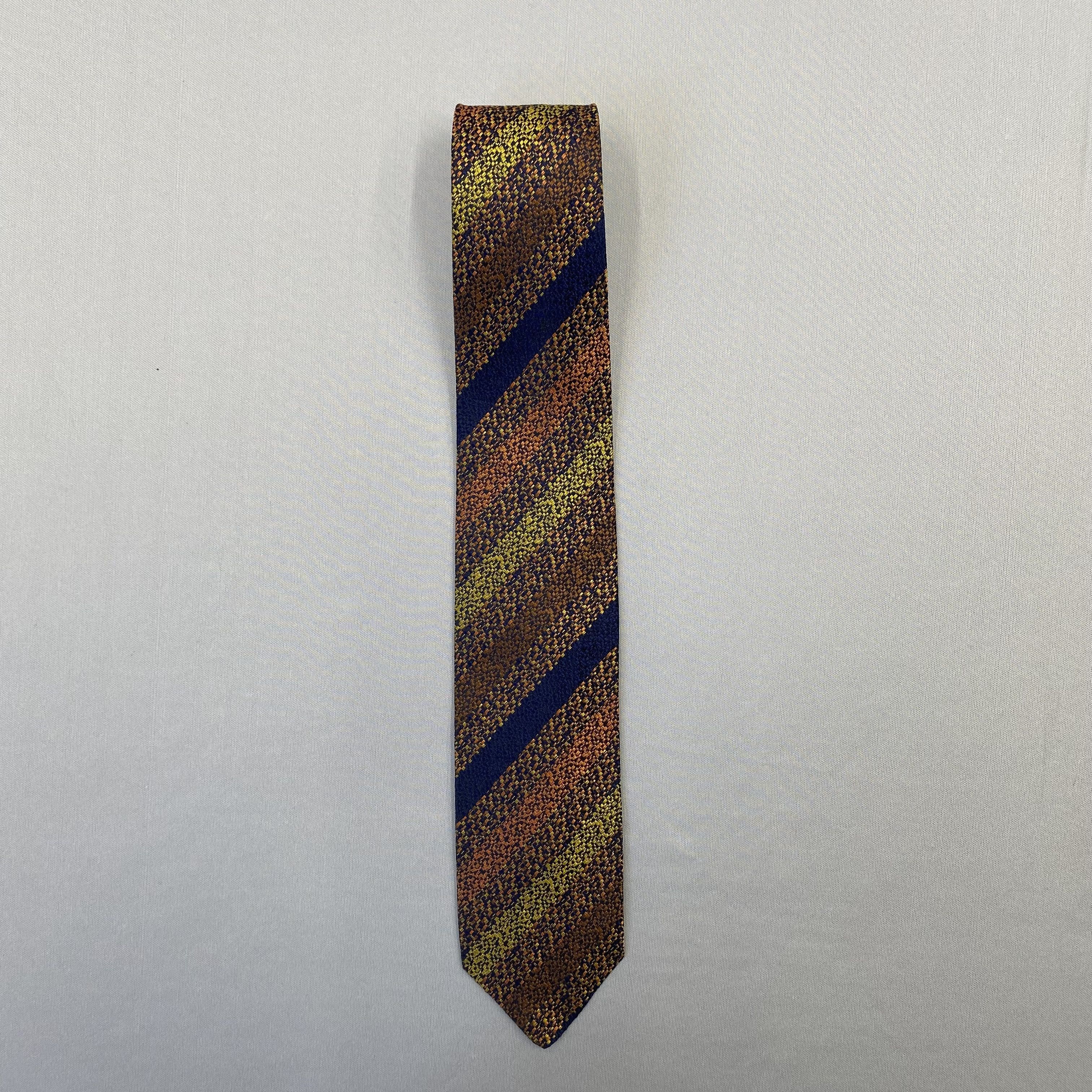 Japanese Brand Vintage Christian Dior SILK Necktie Cravate Pure Silk Size ONE SIZE - 3 Thumbnail