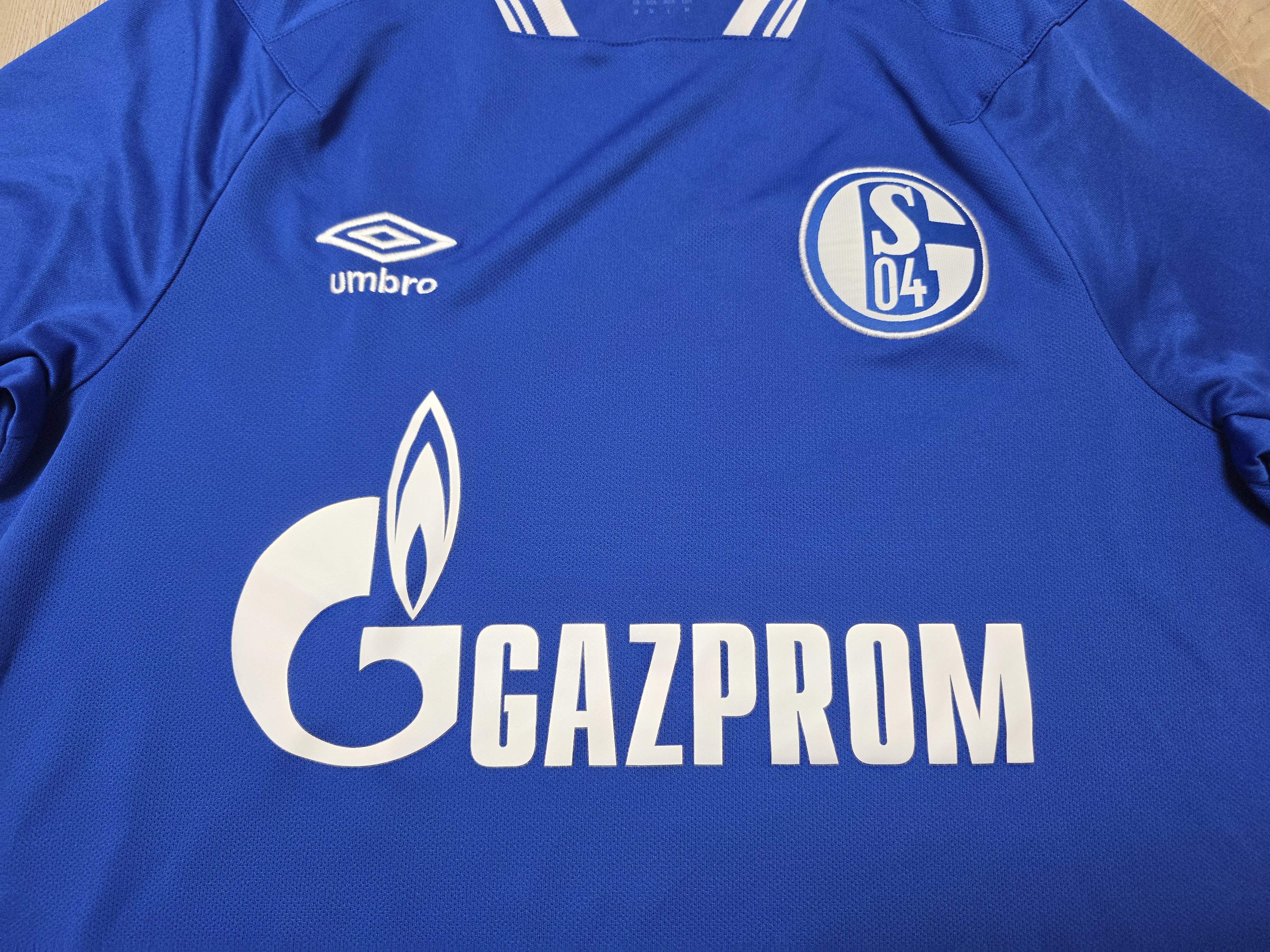 Umbro FC SCHALKE 04 2020 2021 HOME FOOTBALL SHIRT SOCCER JERSEY Size US M / EU 48-50 / 2 - 3 Thumbnail