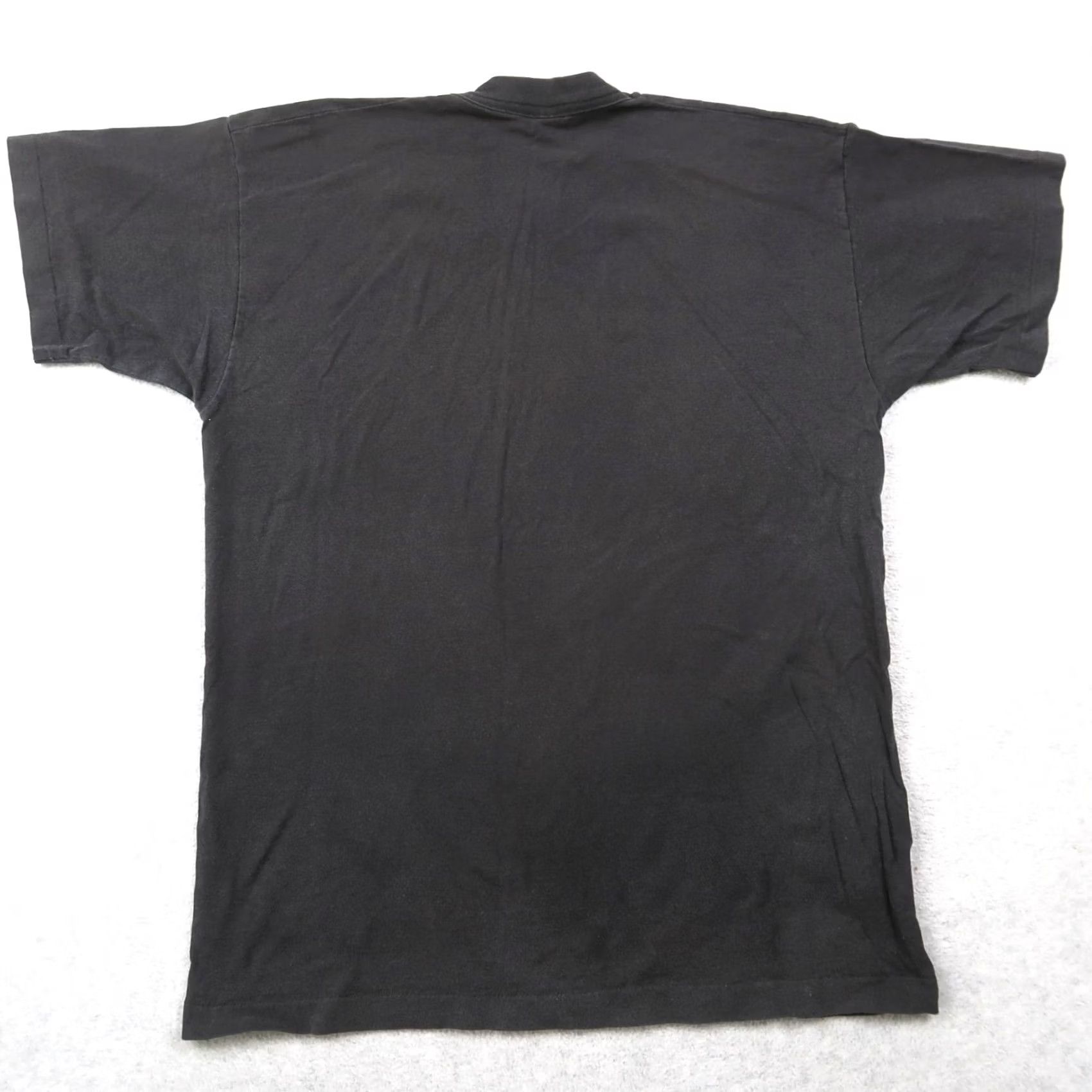 Fruit Of The Loom VINTAGE The Edge Company Knife Black T Shirt Mens L Large USA Made 90s 90s Logo Graphic Print Cotton Crew Neck Short Sleeve Fruit of the Loom Mens Size US L / EU 52-54 / 3 - 2 Thumbnail