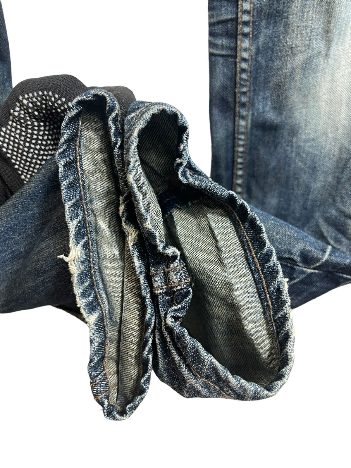 If Six Was Nine × Japanese Brand Japanese Brand Edge Report disstressed denime Size US 34 / EU 50 - 7 Thumbnail