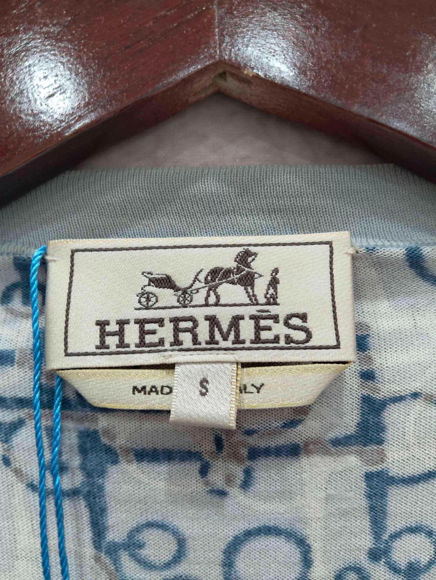 Hermes Printed Short Sleeve T-Shirt S