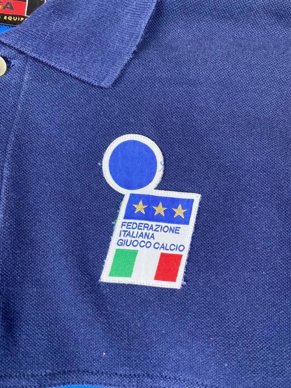 Kappa Vintage Kappa Italy Soccer Polo Shirt 1999 2000 Size US XL / EU 56 / 4 - 4 Thumbnail