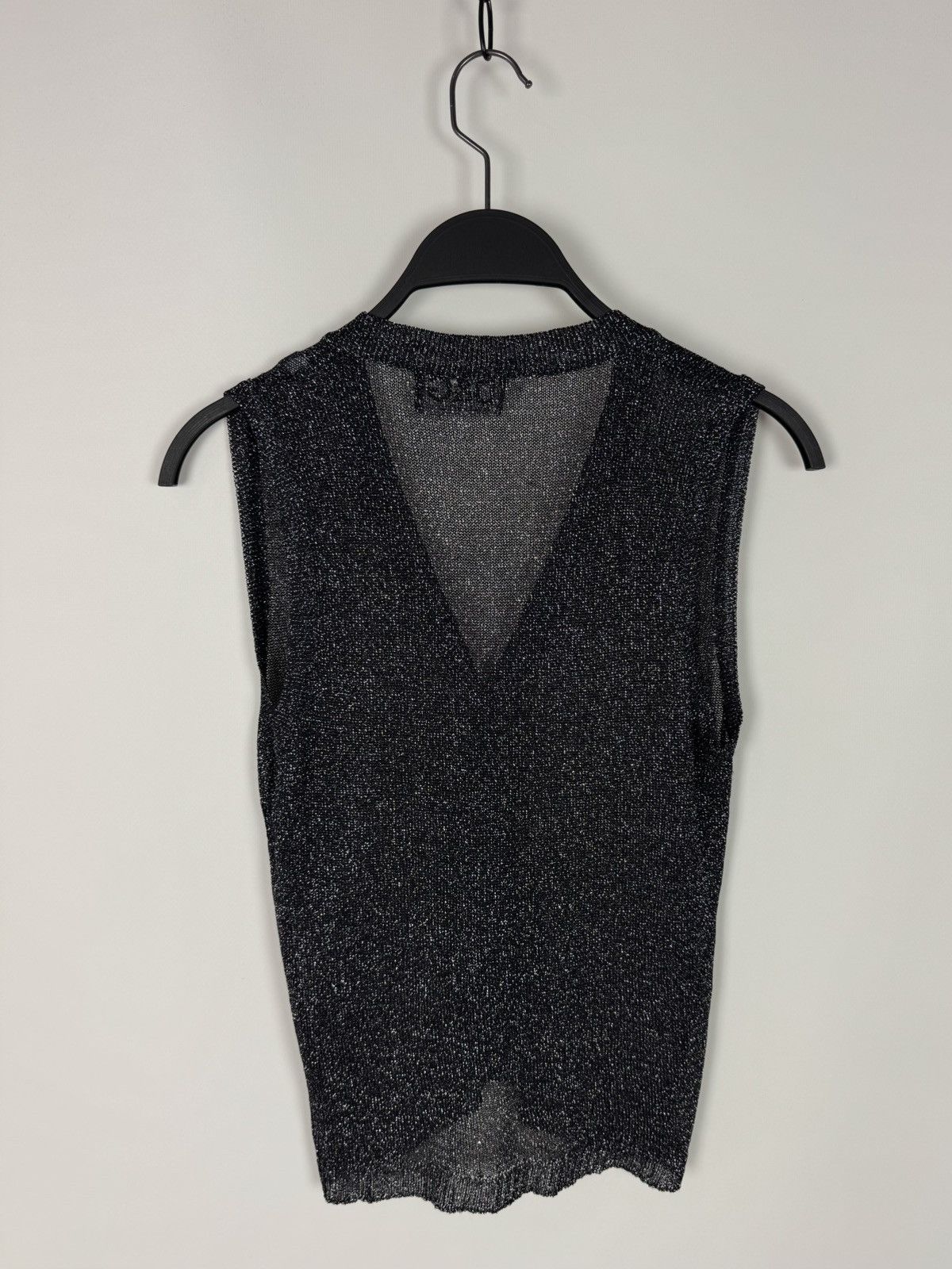 Dolce & Gabbana Dolce&Gabbana Shinny Sparkle Knit Mesh Women’s Vest Size M / US 6-8 / IT 42-44 - 11 Thumbnail