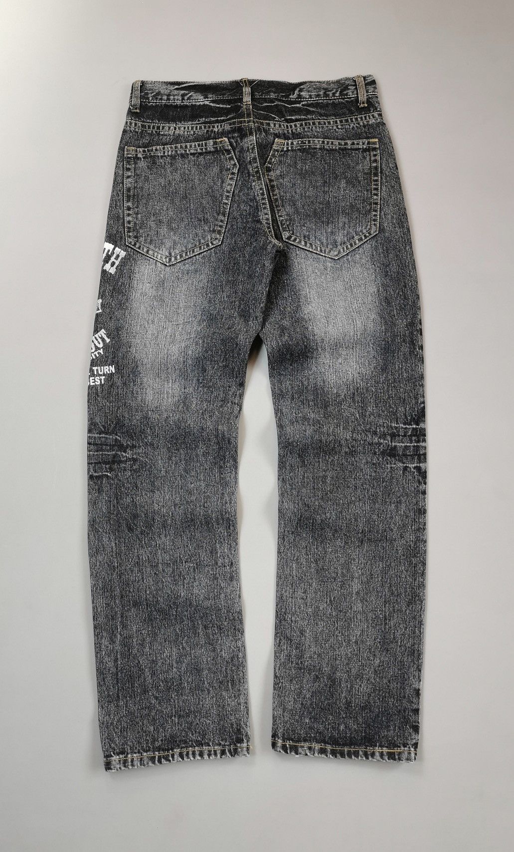 Designer × If Six Was Nine × Japanese Brand BACK & FORTH DOUBLE ZIPPER JEANS (LG32) Size US 32 / EU 48 - 2 Thumbnail