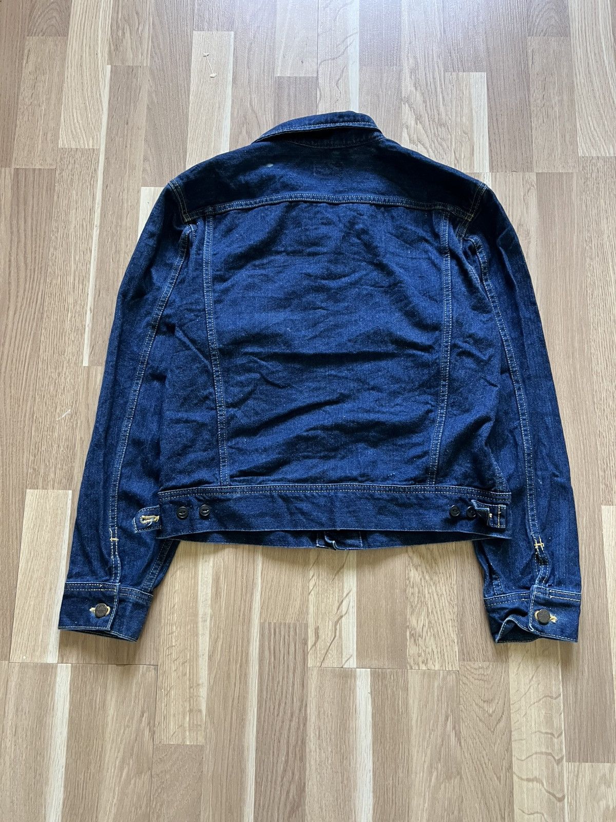 Lee Lee sanforized denim jacket vintage 90s cropped Japan style Size US M / EU 48-50 / 2 - 8 Thumbnail