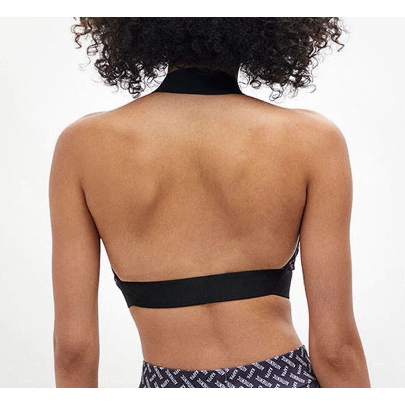 Kappa Kappa Authentic Black Halter Top Bra Bralette Sz Small New Size S / US 4 / IT 40 - 5 Thumbnail