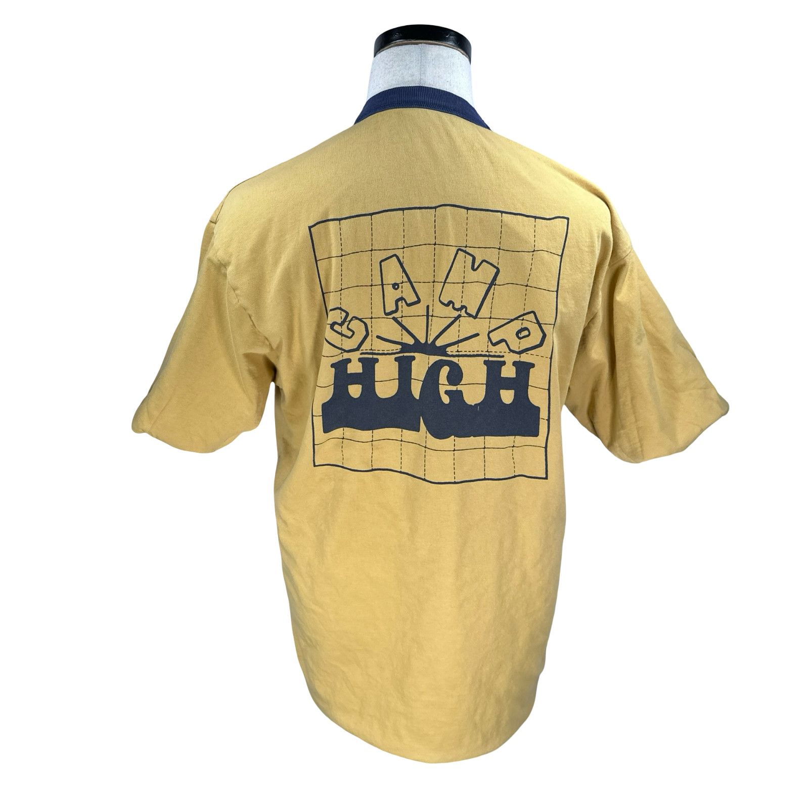 The Unbranded Brand Camp High Collective Reversible T-Shirt Men’s L Blue Yellow Size US L / EU 52-54 / 3 - 4 Thumbnail