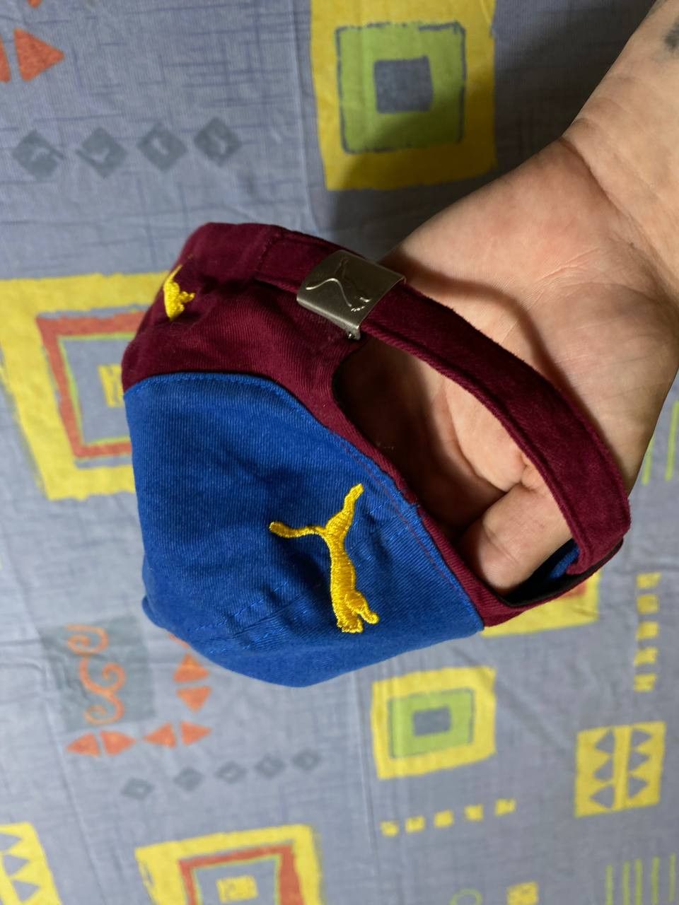 Puma Vintage Puma Cap Hat Y2K Hype Size ONE SIZE - 6 Thumbnail