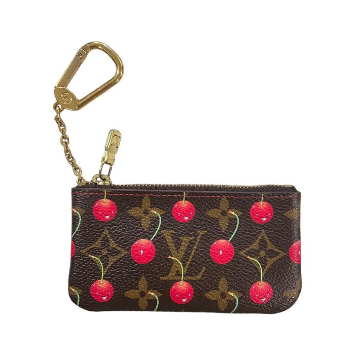 Louis Vuitton Key Pouch Limited Edition Cherry Blossom Monogram