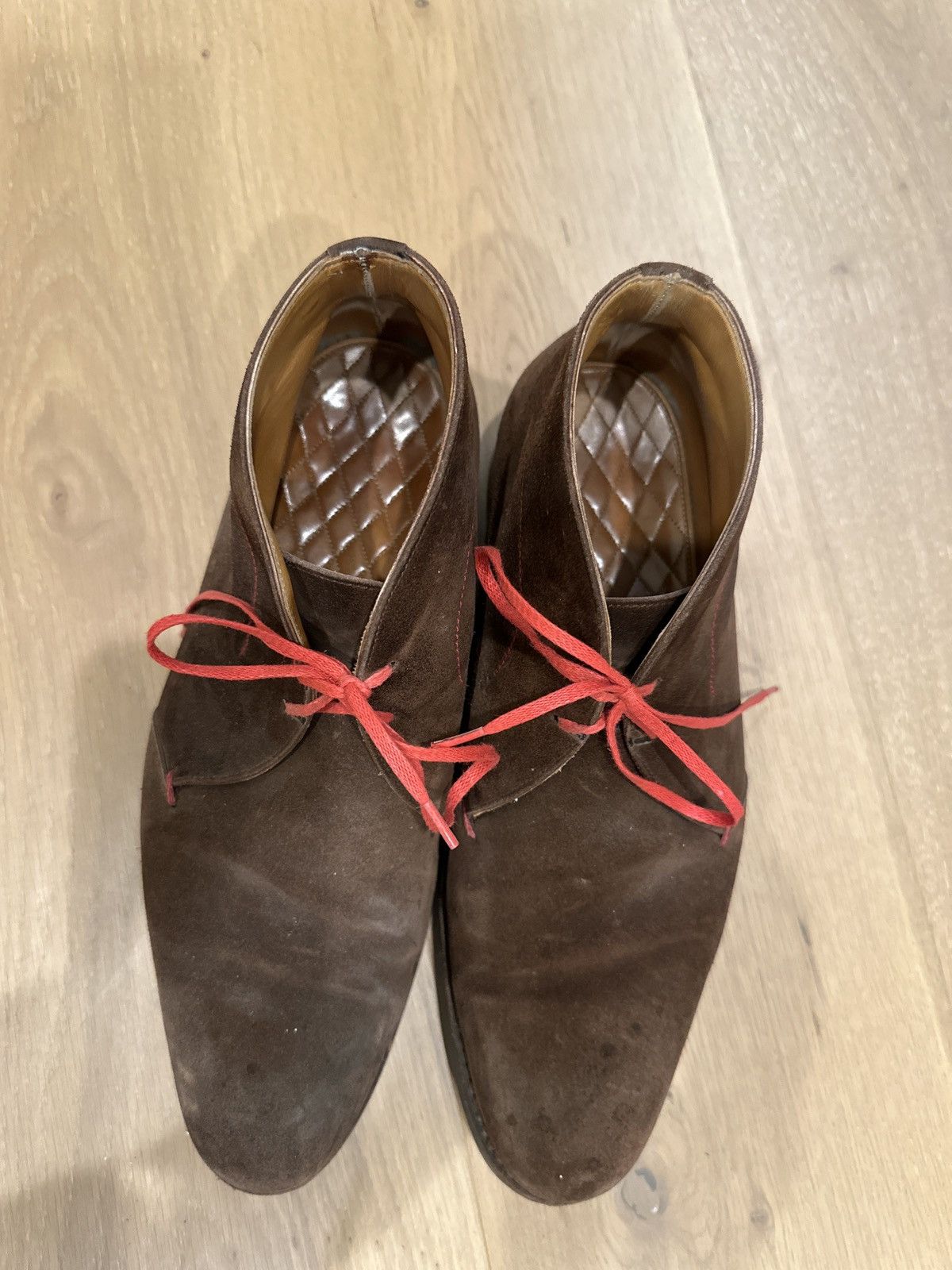 Cobbler Union 7.5UK Dark Brown Suede Cobbler Union Chukka Size US 8.5 / EU 41-42 - 5 Thumbnail