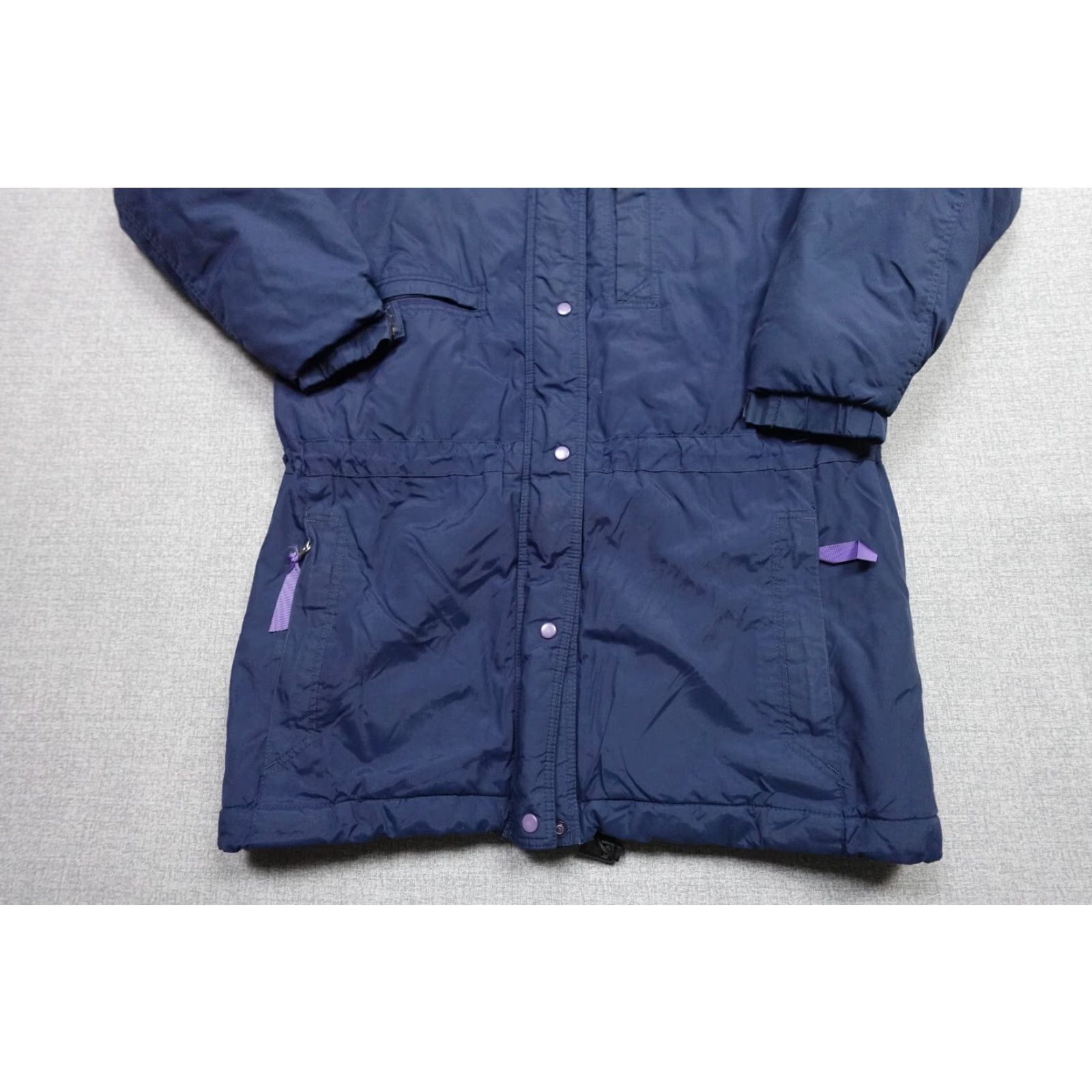 Patagonia VINTAGE Patagonia Jacket Womens XS Blue Windbreaker Hooded 90s Size XS / US 0-2 / IT 36-38 - 3 Thumbnail