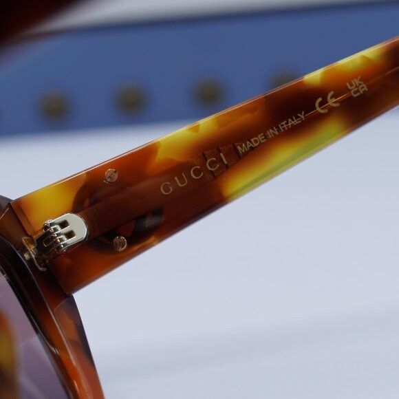 Gucci 🕶️ New Gucci GG1844SA 003 Sunglasses - Shiny Havana Frame Size ONE SIZE - 8 Thumbnail