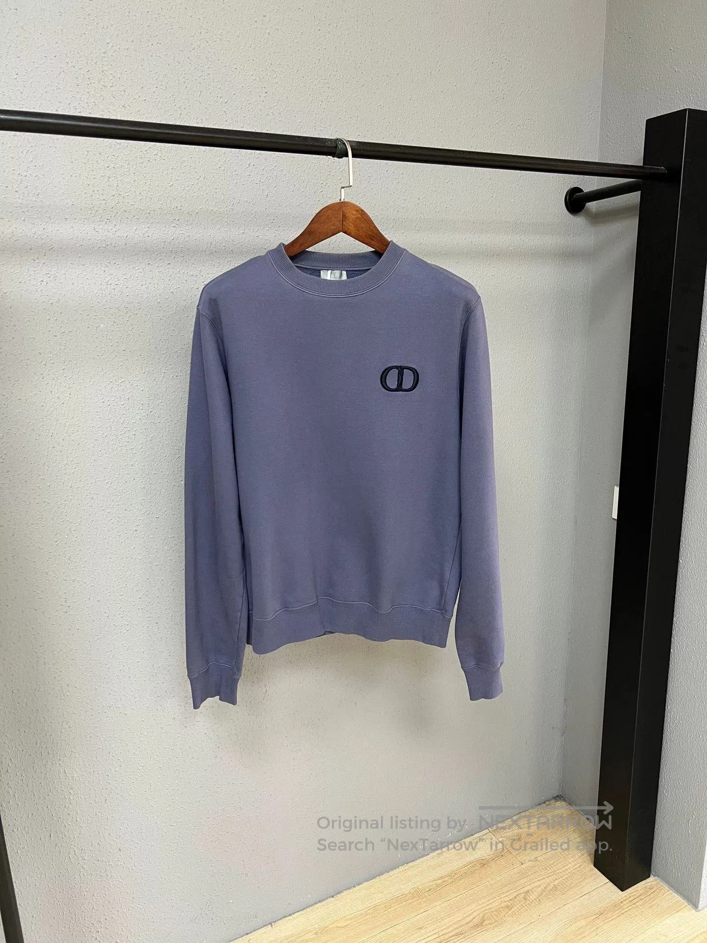 Dior dior cd sweatshirt in purple size l. Size US L / EU 52-54 / 3 - 1 Thumbnail