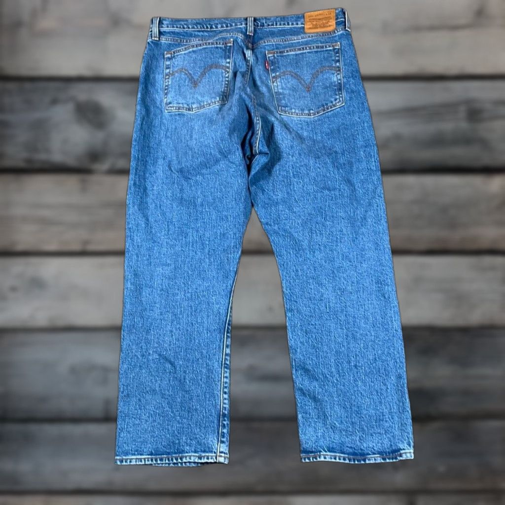 VINTAGE Levi's Wedgie Fit Jeans Women's 32 Blue Denim 26in Inseam High Rise Big E Tab Retro Womens