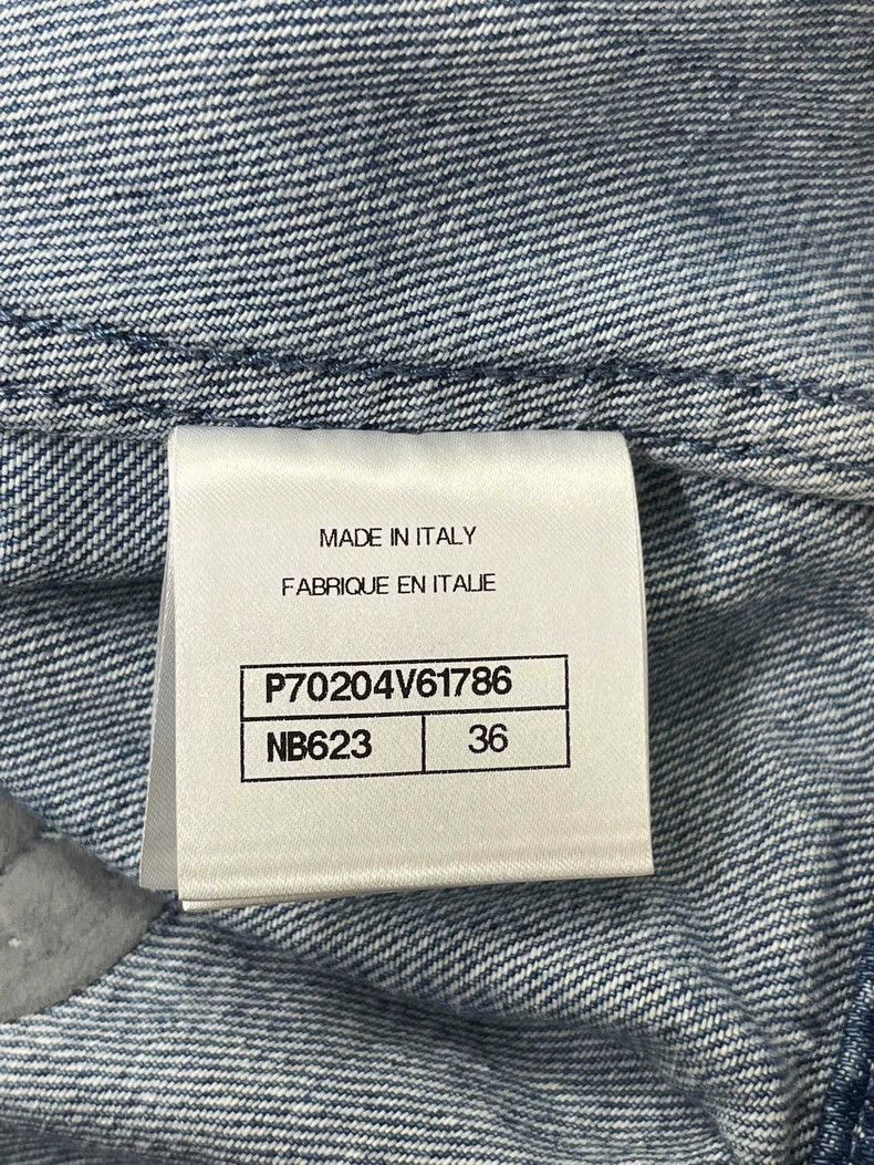 Chanel Chanel Camellia relief denim jacket Size XS / US 0-2 / IT 36-38 - 5 Thumbnail