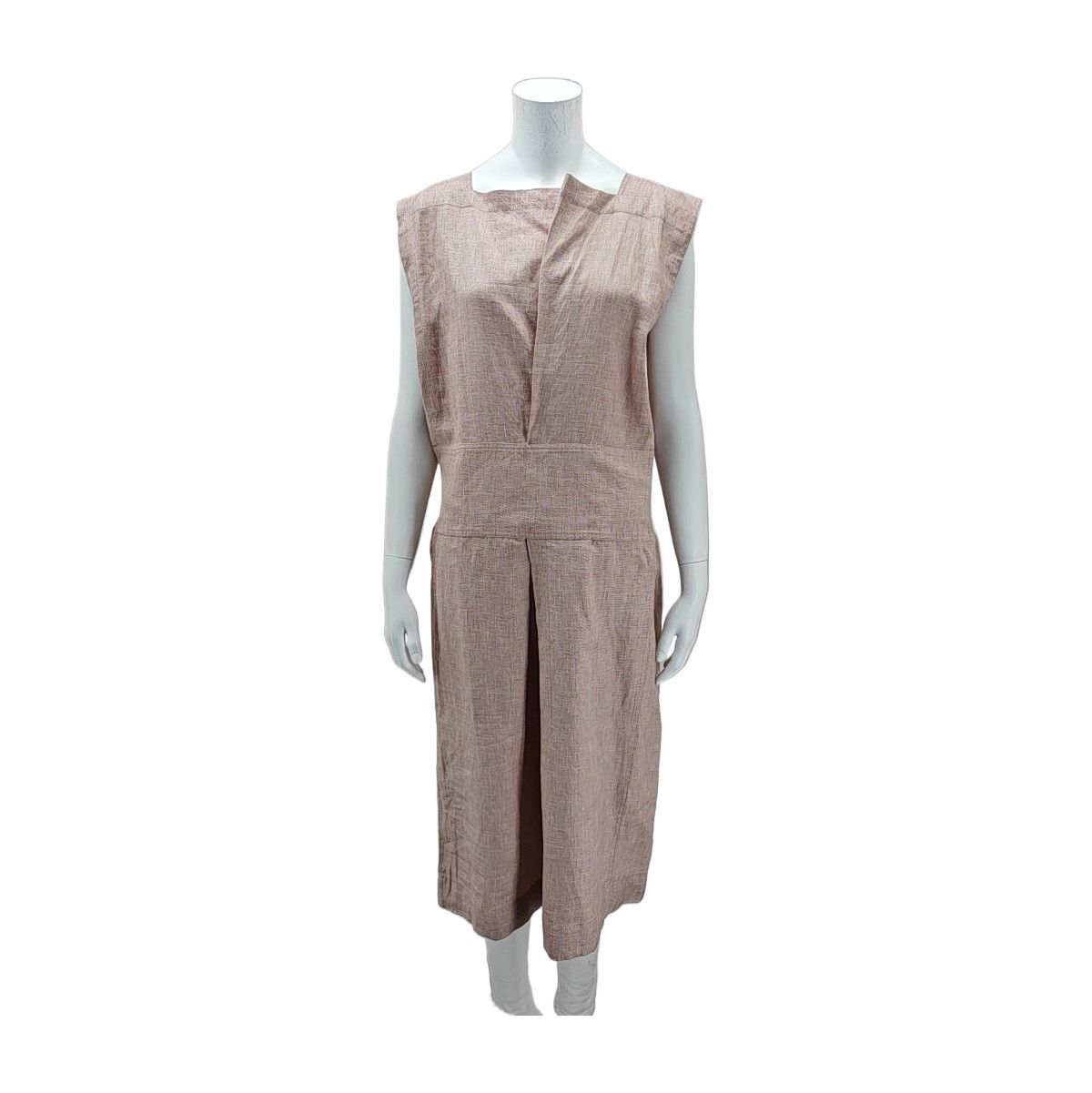 Loro Piana Loro Piana Linen Blend Sleeveless Midi Dress Size 40 Size S / US 4 / IT 40 - 1 Thumbnail