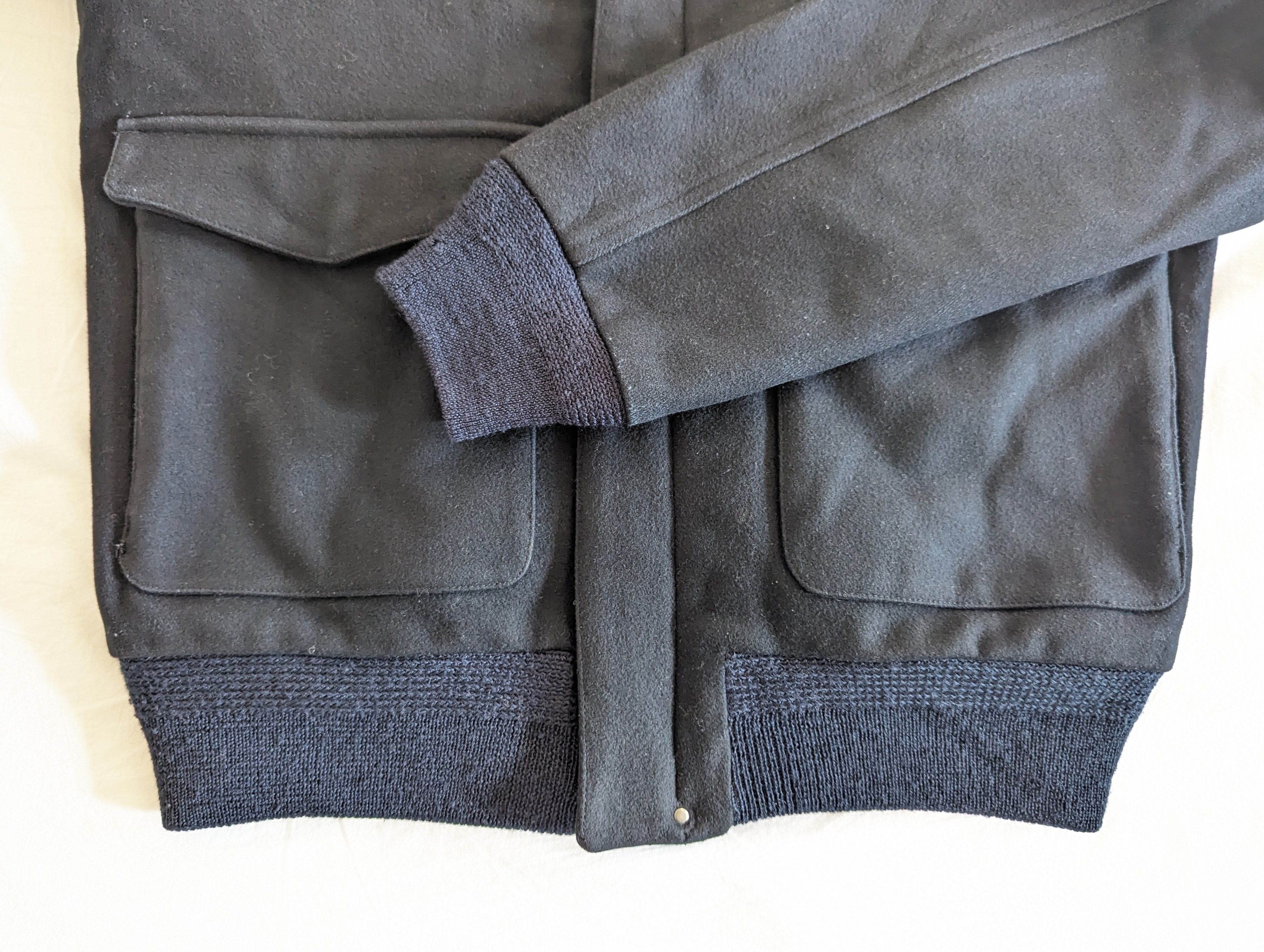 Patrik Ervell Wool Aviator Bomber Jacket (fits S/M) Size US M / EU 48-50 / 2 - 8 Thumbnail