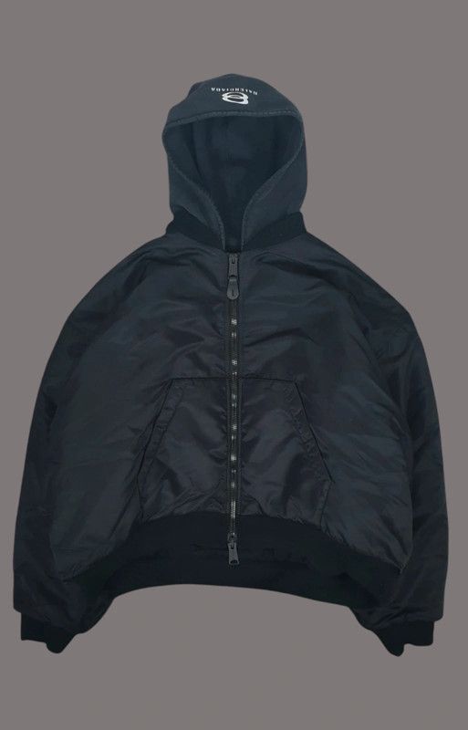 Balenciaga Balenciaga Full Zip Crop Hood Bomber Jackets Size 38 Size US M / EU 48-50 / 2 - 1 Thumbnail