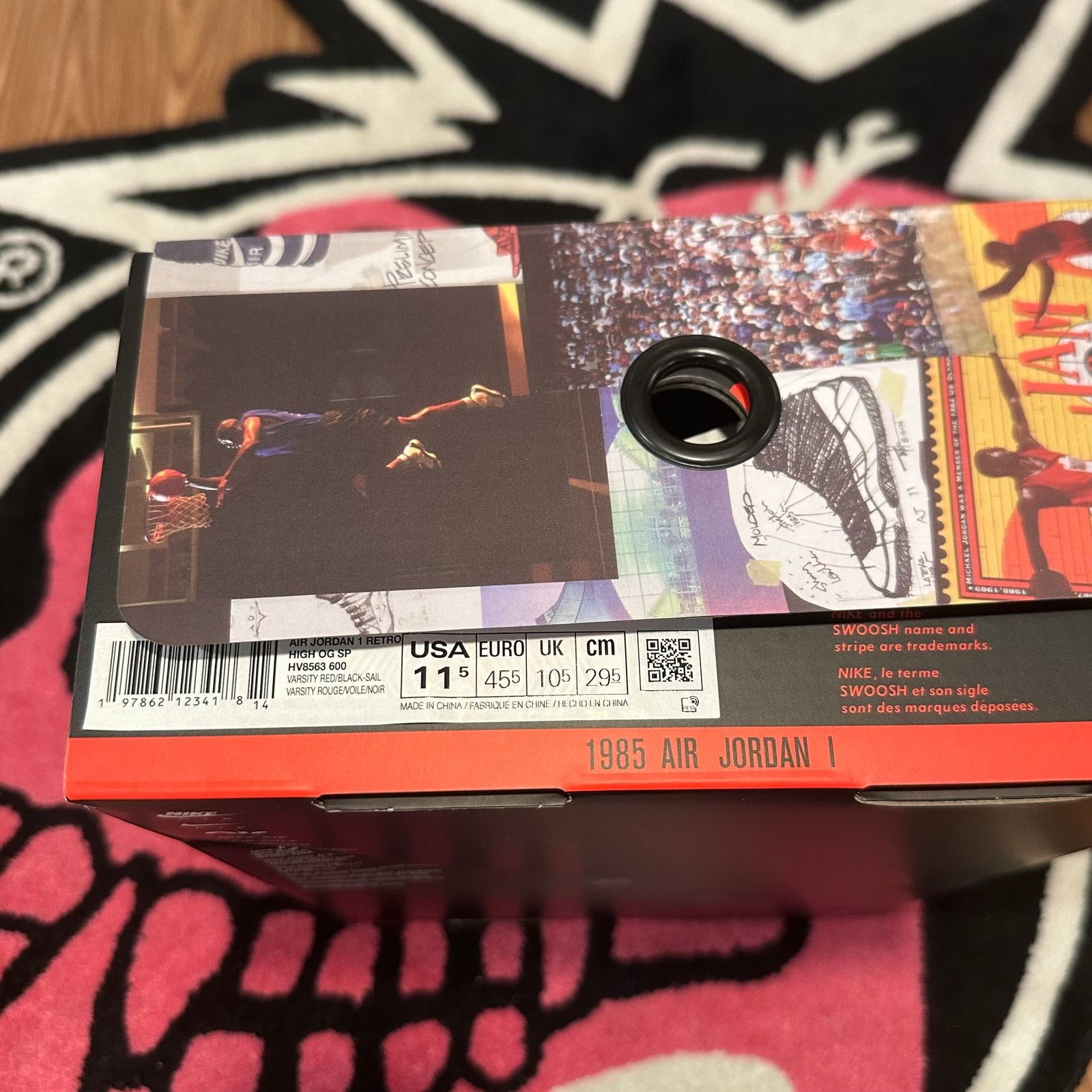 Jordan Brand × Nike Jordan 1 Retro High OG SP Union LA Chicago Shadow Size US 11.5 / EU 44-45 - 8 Thumbnail