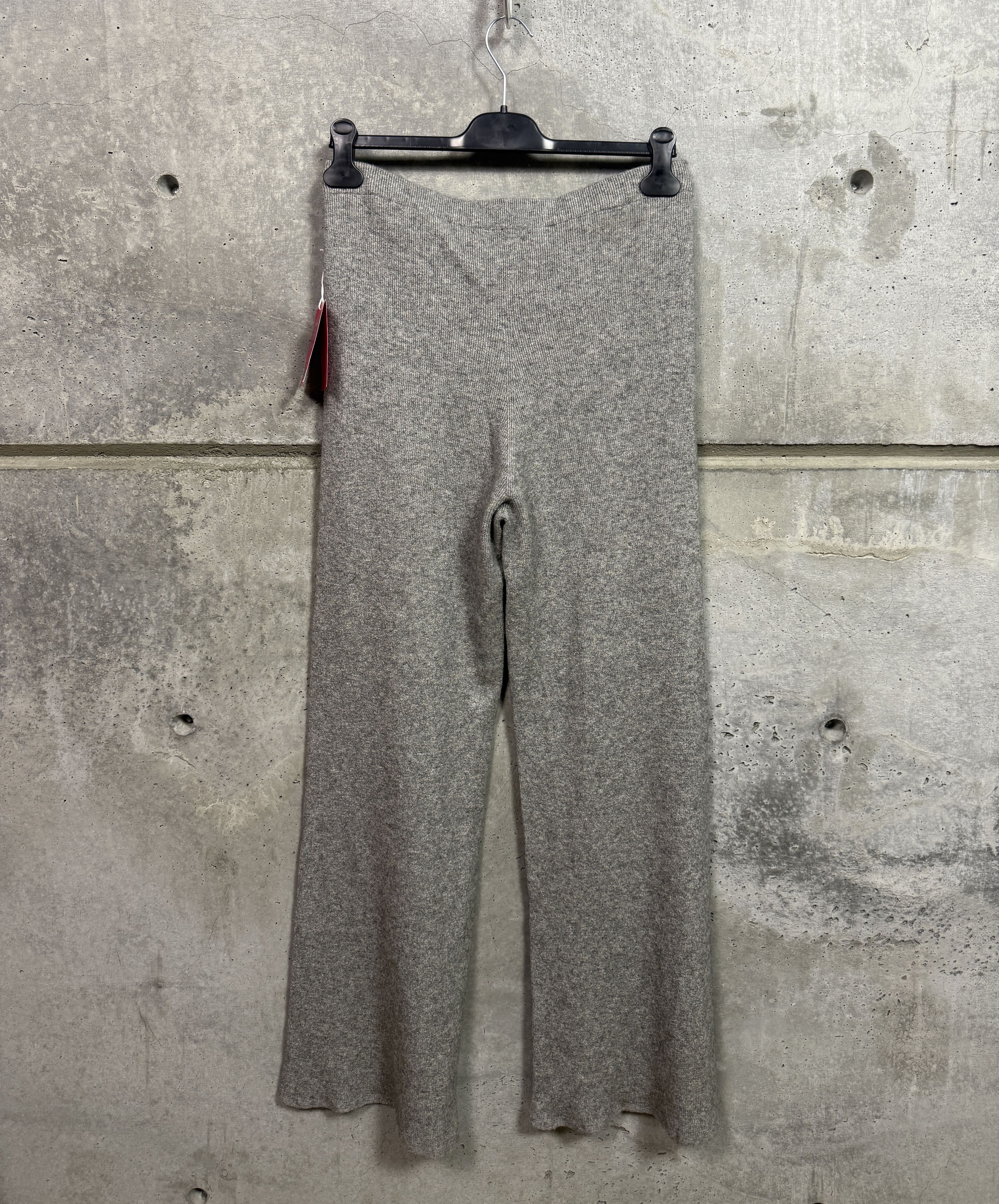 The Elder Statesman $895 The Elder Statesman Delicash Grey Flare Pant Size 34" / US 12 / IT 48 - 6 Thumbnail
