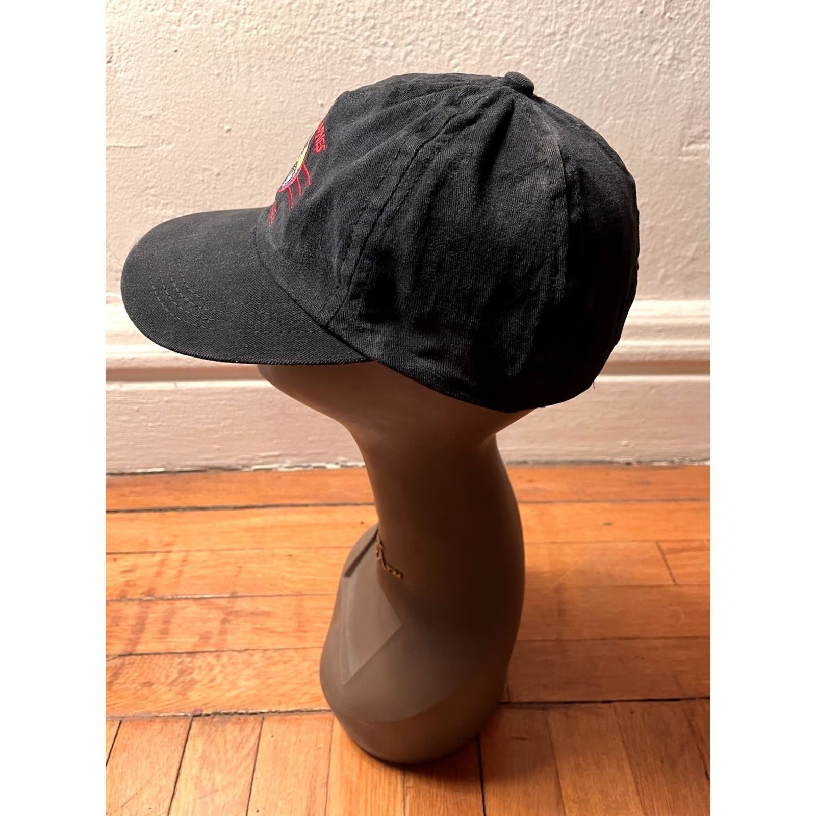 Vintage VINTAGE Looney Tunes Stamp Collection Bugs Bunny Snapback Hat Black 90s USPS Hats Size ONE SIZE - 3 Thumbnail