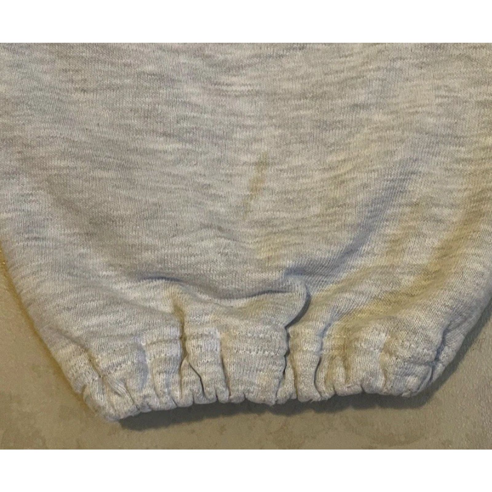 Vintage VINTAGE ASU Football Sweatpants M Gray Distressed 90s Russell Athletic College School Sun Devils Pockets Mens Pants Size US 31 - 3 Thumbnail