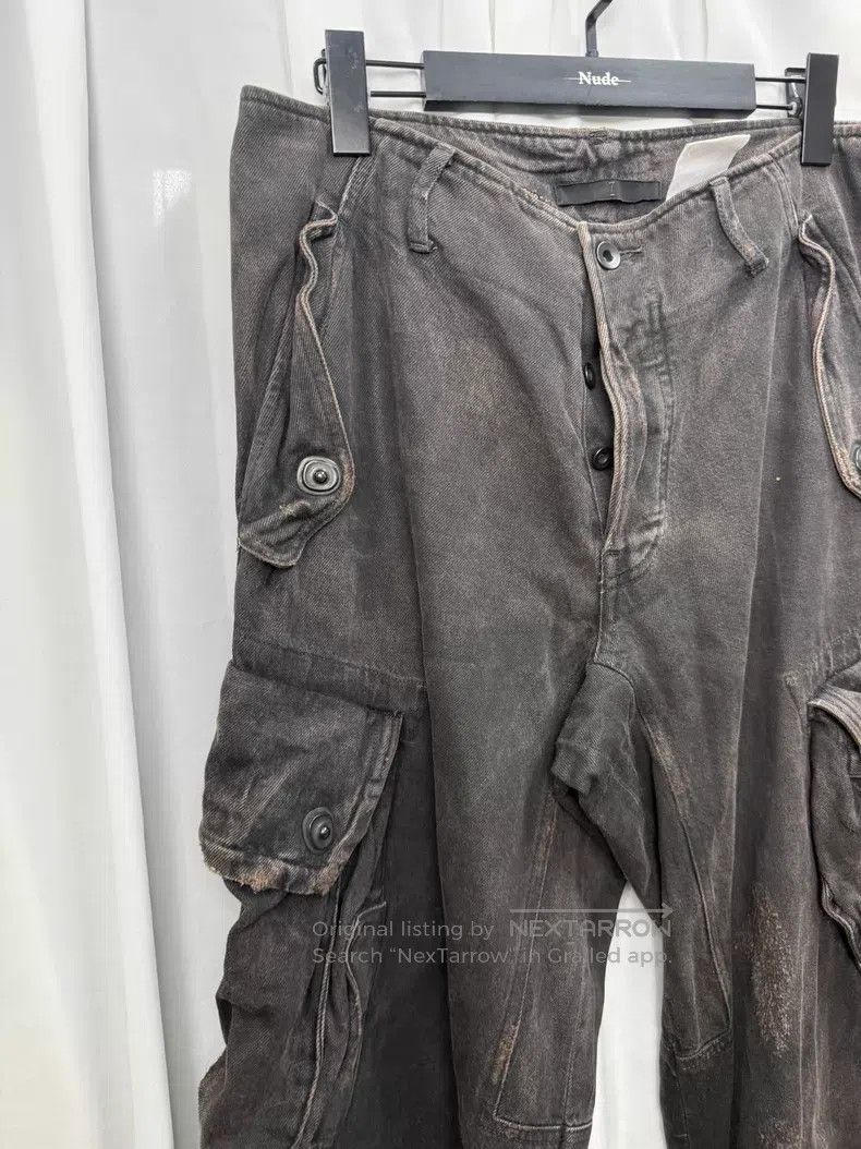 Julius Julius Size 3 08AW distressed cargo cropped pants| Size US 30 / EU 46 - 4 Thumbnail